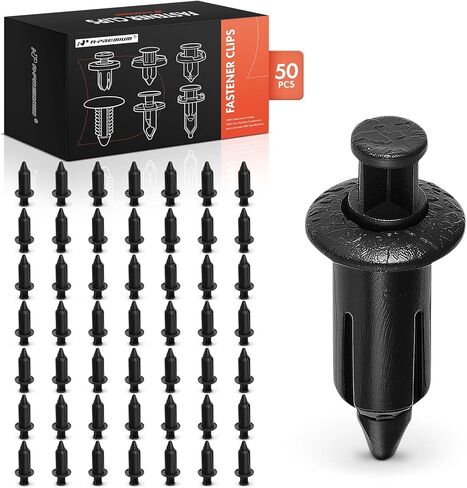 A-Premium 20 PCS Nylon Trim Panel Car Retainer Fastener Push Pin Clip Compatible with GM Toyota Lexus and Suzuki Models - for 7mm in Saudi Arabia