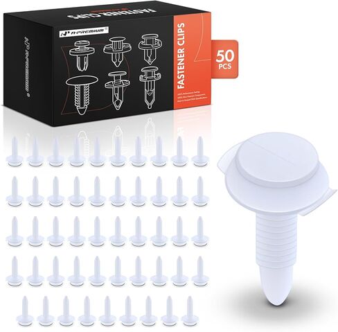 A-Premium 20 PCS Cowl Trim Panel Car Retainer Fastener Push Pin Clips Compatible with Honda Models in Saudi Arabia