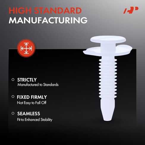 A-Premium 20 PCS Cowl Trim Panel Car Retainer Fastener Push Pin Clips Compatible with Honda Models in Saudi Arabia