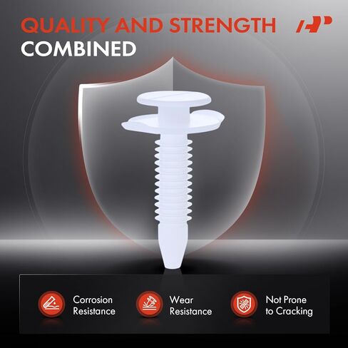 A-Premium 20 PCS Cowl Trim Panel Car Retainer Fastener Push Pin Clips Compatible with Honda Models in Saudi Arabia