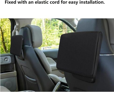 [2-Pack] for 2018-2025 Lincoln Navigator Rear Seat Entertainment Screen Protector Covers, 10 Inch Neoprene Anti-Scratch Waterproof Set for Dual Screens with Elastic Cord (2nd Row, Left & Right) in Saudi Arabia