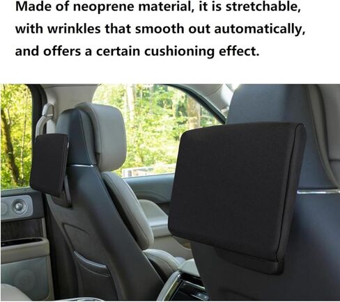 [2-Pack] for 2018-2025 Lincoln Navigator Rear Seat Entertainment Screen Protector Covers, 10 Inch Neoprene Anti-Scratch Waterproof Set for Dual Screens with Elastic Cord (2nd Row, Left & Right) in Saudi Arabia