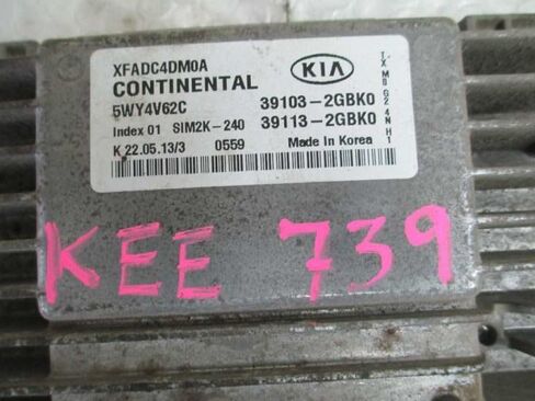 Engine ECM Control Module 2.4L FWD Fits 14-15 Compatible with KIA Sorento 39113-2GBK0 391132GBK0 in Saudi Arabia