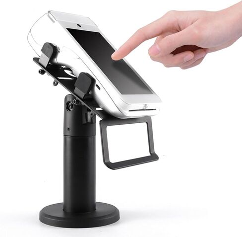 حامل ماكينة نقاط البيع المحمولة، حامل عداد أمين الصندوق بزاوية 360 درجة قابل للدوران رف عرض ماكينة بطاقة الائتمان in Kuwait