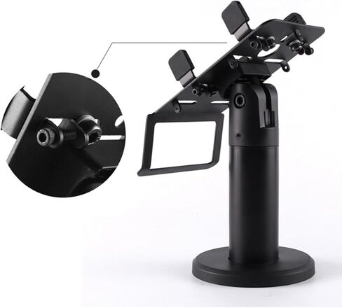 حامل ماكينة نقاط البيع المحمولة، حامل عداد أمين الصندوق بزاوية 360 درجة قابل للدوران رف عرض ماكينة بطاقة الائتمان in Kuwait