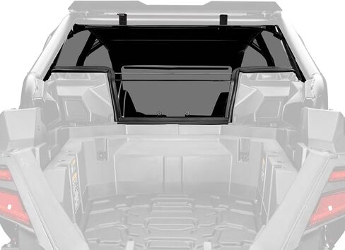 الزجاج الأمامي الخلفي SuperATV متوافق مع Polaris RZR Pro R: 2025+ | لون فاتح | 4 مقاعد مع نظام صوت Rockford Fosgate in Kuwait