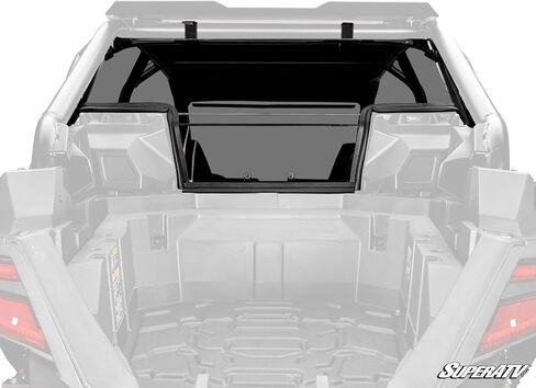 الزجاج الأمامي الخلفي SuperATV متوافق مع Polaris RZR Pro R: 2025+ | لون فاتح | 4 مقاعد مع نظام صوت Rockford Fosgate in Kuwait