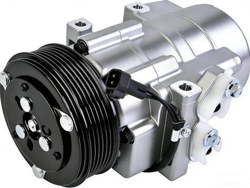 CO10905C A/C Compressor Compatible with 2007-2008 Ford F-150 2007 Lincoln Mark LT 4.6L 5.4L V 8 Engine Only Replace 68192 67192 AL3Z19703A AL1Z19703B in Kuwait