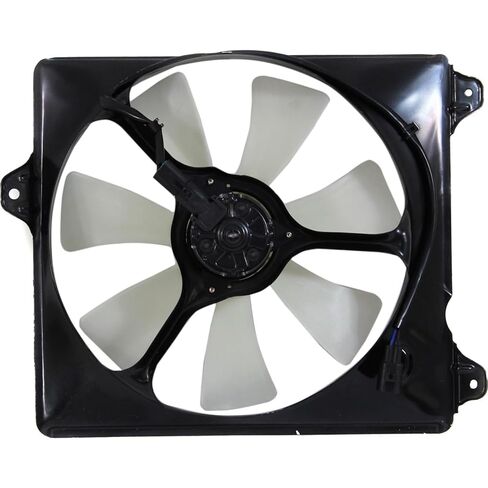 Replacement Radiator Cooling Fan Assembly (Driver Side) fits Toyota Camry/Solara 1997-1999 (3.0L V6) Left Side in Saudi Arabia