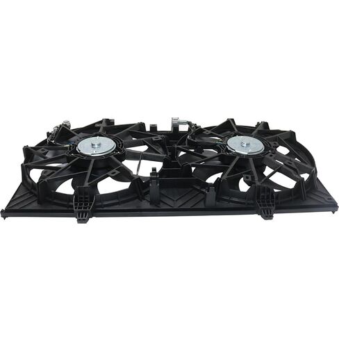 مجموعة مروحة تبريد الرادياتير البديلة تناسب Nissan Rogue 2014-2016 2.5L I4 Dual Fan in Saudi Arabia