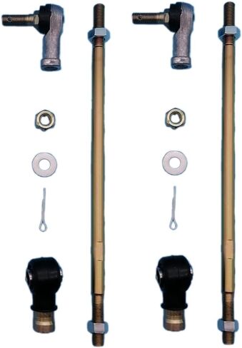 2 Tie Rod Assemblies Sets Compatible with Polaris Big Boss Magnum Norwegian Scrambler Swedish Sportsman Xplorer 300 400 400L 425 500 4X4 6X6 Left or Right Side 1995 1996 1997 Z746 in Saudi Arabia