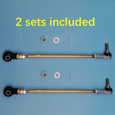 2 Tie Rod Assemblies Sets Compatible with Polaris Big Boss Magnum Norwegian Scrambler Swedish Sportsman Xplorer 300 400 400L 425 500 4X4 6X6 Left or Right Side 1995 1996 1997 Z746 in Saudi Arabia