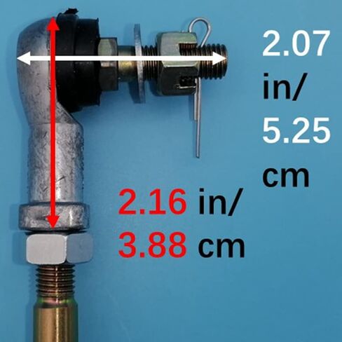 2 Tie Rod Assemblies Sets Compatible with Polaris Big Boss Magnum Norwegian Scrambler Swedish Sportsman Xplorer 300 400 400L 425 500 4X4 6X6 Left or Right Side 1995 1996 1997 Z746 in Saudi Arabia