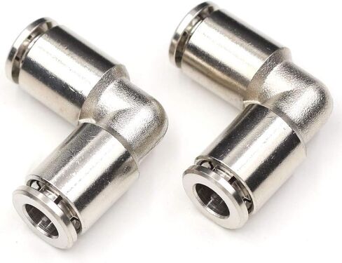4mm Union Straight Push to connect fittings Stainless Steel Pneumatic Push Connectors,CEKER 4mm x 4mm Tube Quick Connect Fittings Air Line Fittings for 4mm Tube 2Pack in Saudi Arabia