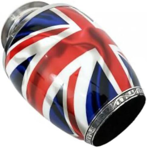 Union Jack British Flag Cremation Urn for Adult Male Ashes, Decorative Ceramic in Saudi Arabia