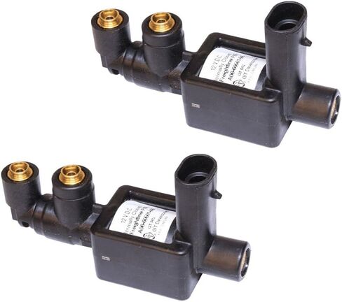 منتجات Mytee 2 Pk 12V صمام الملف اللولبي - صمام الملف اللولبي الهوائي لقابض المروحة متوافق مع Freightliner Cascadia 2008-2014 يستبدل A06-60501-005 50310102 5031-01-02 173.1124 A0660501005 FRTA0660501005 in Saudi Arabia