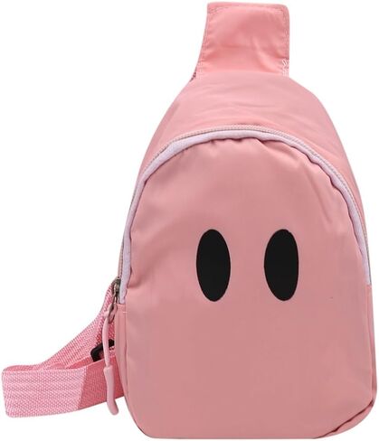 Kids Toddler Cute Funny Sling Bag Small Crossbody Shoulder Bag Chest Pack for Boys Girls Sport Travelling Hiking in Kuwait
