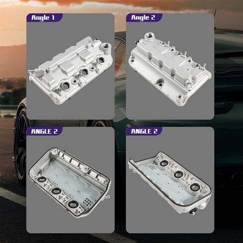 12310-R70-A00 Aluminium Front Engine Valve Cover Compatible with 2008-2012 Honda Accord 3.5L For 2010-2011 Honda Accord Crosstour 3.5L For 2012-2014 Acura TL 3.5L Replace 264-491 12310-R70-A10 in Kuwait