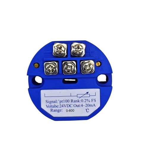 جهاز إرسال درجة الحرارة PT100 4-20mA،-50-100 0-100 200 300 400 500 RTDinput 0-5V، 0-10V مخرج DC24V مستشعر درجة الحرارة (0-10V Out) in Kuwait
