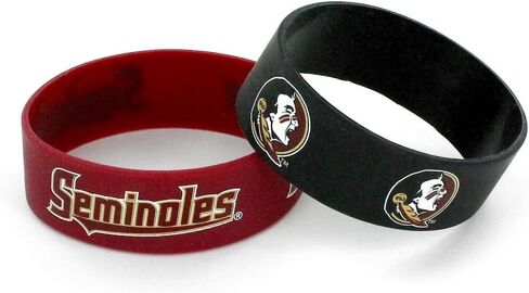 NCAA Ohio State Buckeyes Wide Silicone Bracelets, 2-pack in Saudi Arabia
