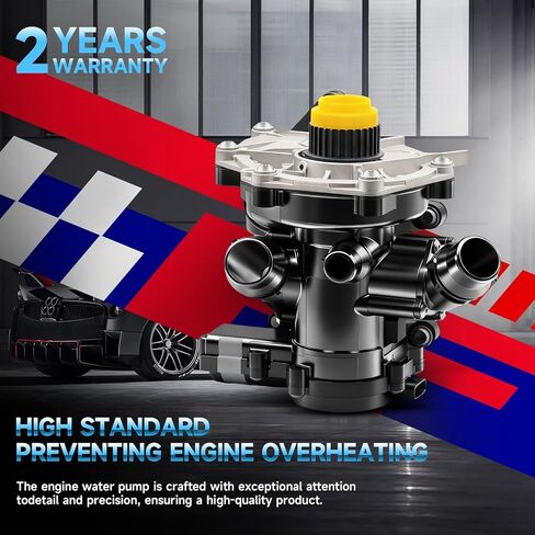 مضخة مياه ألومنيوم 06L121111H متوافقة مع VW GOLF Passat Tiguan SportWagen 1.8T 2.0T A3/A4/A5/A6/A7/Q3/Q5 06L121111J 06L121600F مجموعة مبيت منظم الحرارة، OE#06L121012A in Kuwait