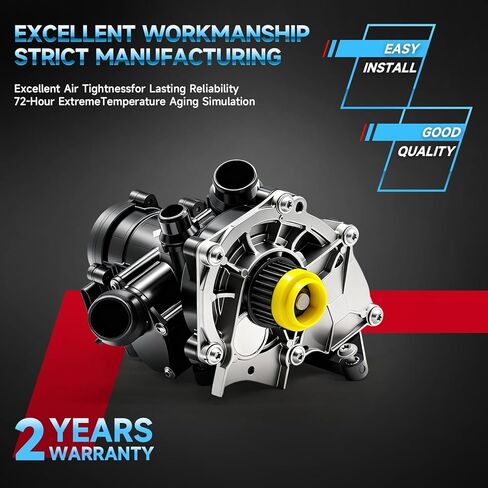 مضخة مياه ألومنيوم 06L121111H متوافقة مع VW GOLF Passat Tiguan SportWagen 1.8T 2.0T A3/A4/A5/A6/A7/Q3/Q5 06L121111J 06L121600F مجموعة مبيت منظم الحرارة، OE#06L121012A in Kuwait