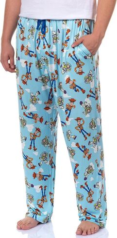 Seven Times Six Toy Story Pajamas Men's Woody & Buzz Lightyear Cloud All-Over Print Sleep Lounge Pants in Saudi Arabia