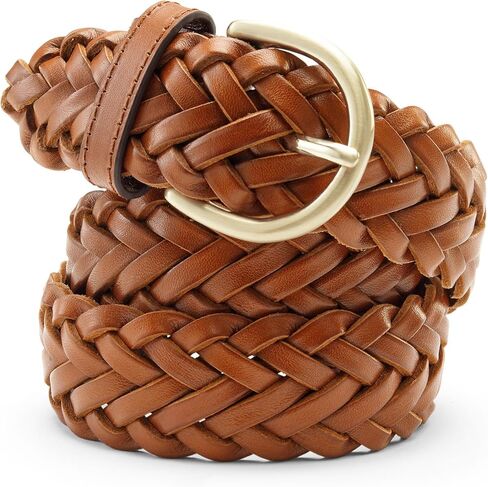 Lands' End Women's Leather Braided Belt in Saudi Arabia