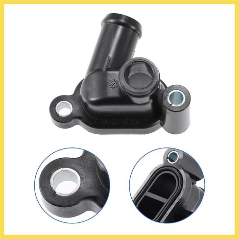 Car Engine Coolant Thermostat Housing Assembly 059121506H for Audi A6 3.0L TDI V6 DIESEL A/T Quattro TDI Premium Plus Sedan 2014-2016 Benefit in Kuwait