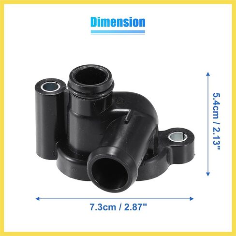 Car Engine Coolant Thermostat Housing Assembly 059121506H for Audi A6 3.0L TDI V6 DIESEL A/T Quattro TDI Premium Plus Sedan 2014-2016 Benefit in Kuwait