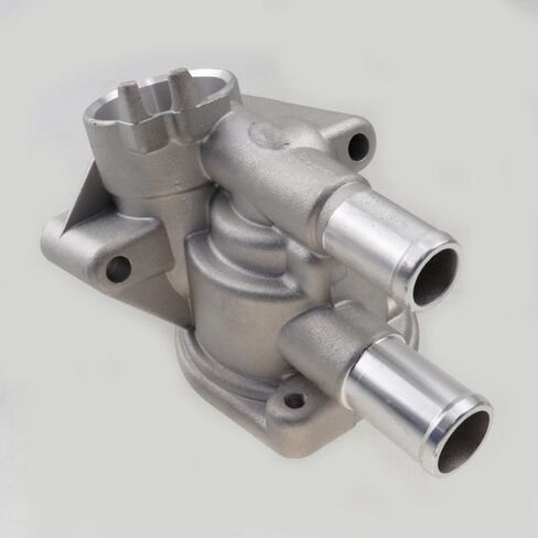 سيارة الألومنيوم معدن ترموستات الإسكان غطاء مجموعة الجمعية محرك المبرد المياه شفة مضخة المخرج صالح لهوندا سيفيك 1996-2000 1.6L L4 19320P2A000 19320-P2A-000 in Kuwait