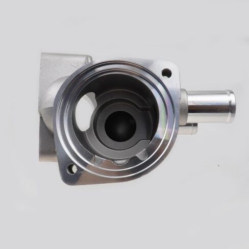 سيارة الألومنيوم معدن ترموستات الإسكان غطاء مجموعة الجمعية محرك المبرد المياه شفة مضخة المخرج صالح لهوندا سيفيك 1996-2000 1.6L L4 19320P2A000 19320-P2A-000 in Kuwait