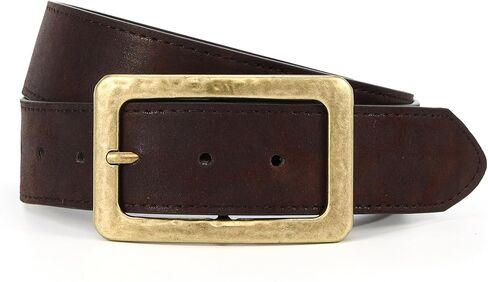 أحزمة واسعة من HOTWILL للنساء فساتين جينز وحزام خصر للسيدات من الجلد الصناعي مع إبزيم ذهبي عتيق in Kuwait