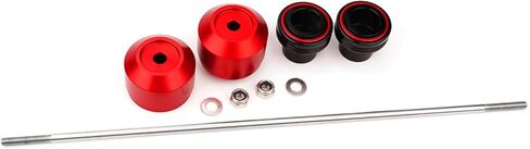 متوافق مع 2026 R7 YZF R7 2025 YZFR7 2024 2023 2022 R7 ملحقات الدراجة النارية ذات العجلات الخلفية Frok Sliders المحور الواقي من التصادم بكرات Swingarm حامل منزلق (أزرق) in Kuwait