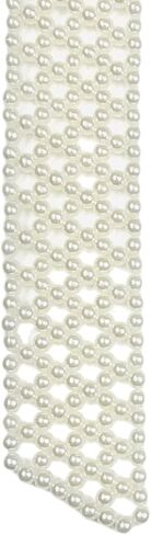 Vintage Pearl Necktie Collarbone Necklace for Women Men Elegant Adjustable Neck Ties Nightclub Party Stage Accessories in Saudi Arabia