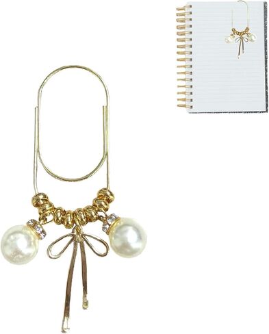 Jumbo Planner Paper Clip, Bow Paperclip Bookmark, Cute Paper Clips, Page Holder, Planner Accessory in Saudi Arabia