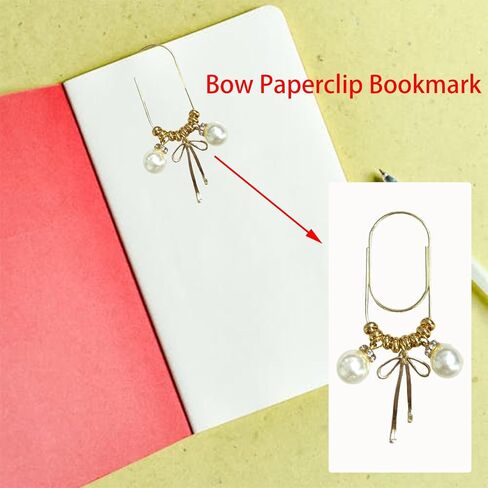 Jumbo Planner Paper Clip, Bow Paperclip Bookmark, Cute Paper Clips, Page Holder, Planner Accessory in Saudi Arabia