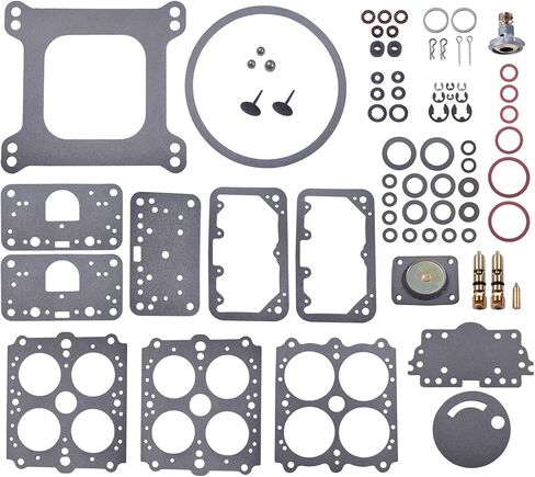 159064 Carburetor Repair Kit Replacement for Holley Performance 4160 1850 3310 9776 80457 80508 80570 Replacement for Vacuum Secondary Carbs 80670 80770 159064 37-119 3-304 3-305 List-1850 List-1850-1 in Kuwait