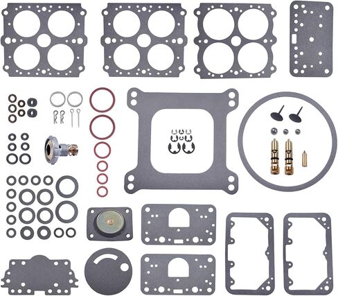 159064 Carburetor Repair Kit Replacement for Holley Performance 4160 1850 3310 9776 80457 80508 80570 Replacement for Vacuum Secondary Carbs 80670 80770 159064 37-119 3-304 3-305 List-1850 List-1850-1 in Kuwait