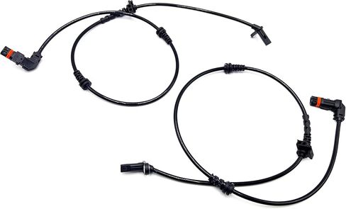 2Pcs Front Left and Right ABS Wheel Speed Sensor Compatible with Mercedes-Benz 2009-2012 CL550 2012 S350 2008-2010 S450 2007-2012 S550 Replaces 2215400517 2219055800 2215401417 ALS1902 in Saudi Arabia