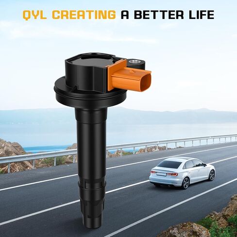 QYL استبدال حزمة ملف الإشعال لـ 3.5 V6 Ecoboost 2011 2012 2013 2014 2015 2016 2017 2018 2019 Ford F-150 F150 Expedition Explorer Flex Taurus Transit Lobo، Lincoln MKS MKT Navigator، UF646 in Saudi Arabia