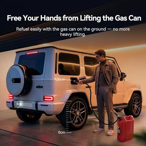 ANSE Rechargeable Fuel Transfer Pump (2.7GPM Model X1 Ultra) in Saudi Arabia