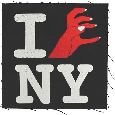 Lady Gaga Men's Claw NY Cloth Patch Black in Saudi Arabia