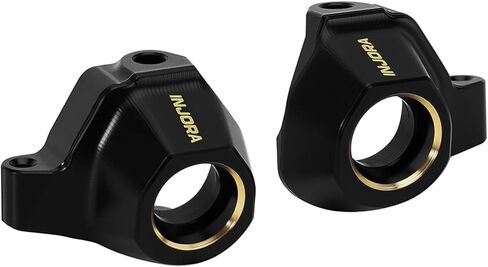 INJORA Black Coating Brass Steering Knuckles for 1/30 Axial SCX30 Upgrade in Saudi Arabia