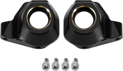 INJORA Black Coating Brass Steering Knuckles for 1/30 Axial SCX30 Upgrade in Saudi Arabia