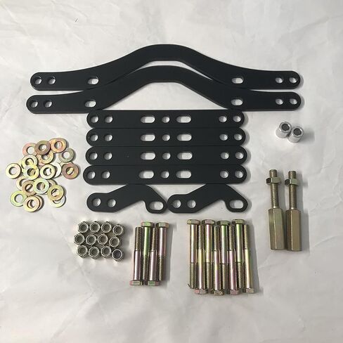 Front ATV Widening Kit for Honda TRX90/TRX90X: Powder Coated Steel, 6" Widening, Includes Precision Laser-Cut Brackets & Threaded Tie Rod Extensions in Saudi Arabia