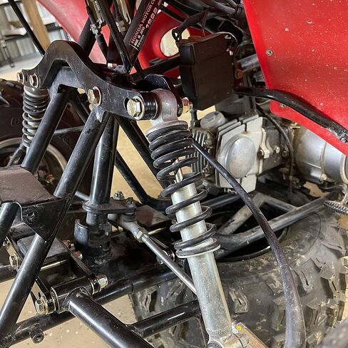 Front ATV Widening Kit for Honda TRX90/TRX90X: Powder Coated Steel, 6" Widening, Includes Precision Laser-Cut Brackets & Threaded Tie Rod Extensions in Saudi Arabia