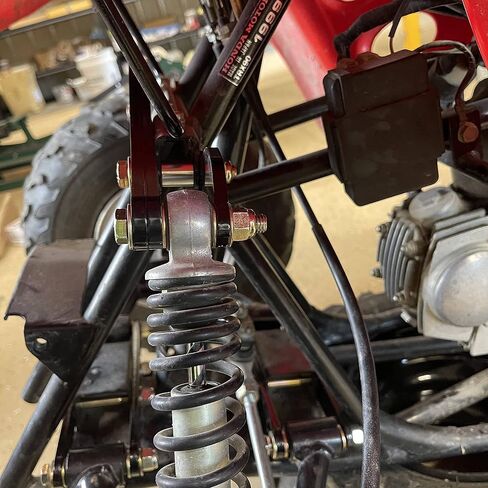 Front ATV Widening Kit for Honda TRX90/TRX90X: Powder Coated Steel, 6" Widening, Includes Precision Laser-Cut Brackets & Threaded Tie Rod Extensions in Saudi Arabia