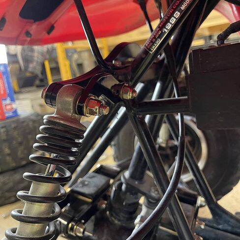 Front ATV Widening Kit for Honda TRX90/TRX90X: Powder Coated Steel, 6" Widening, Includes Precision Laser-Cut Brackets & Threaded Tie Rod Extensions in Saudi Arabia