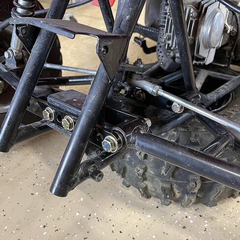 Front ATV Widening Kit for Honda TRX90/TRX90X: Powder Coated Steel, 6" Widening, Includes Precision Laser-Cut Brackets & Threaded Tie Rod Extensions in Saudi Arabia